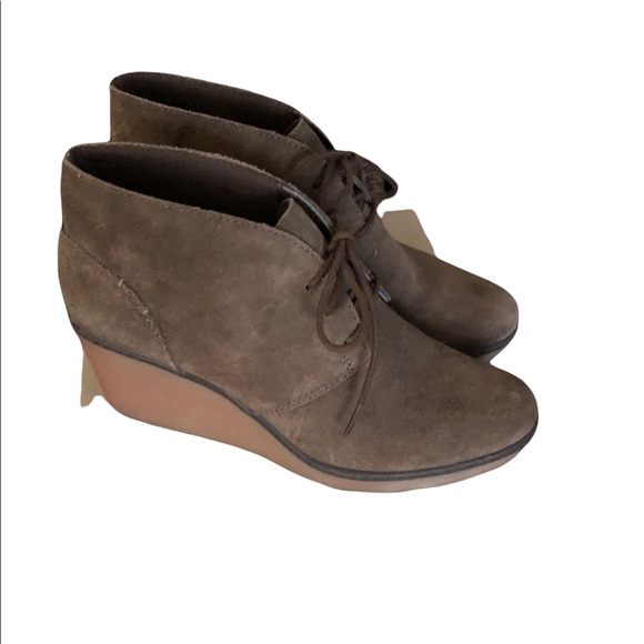 Clarks Shoes - Clarks Wedge Booties